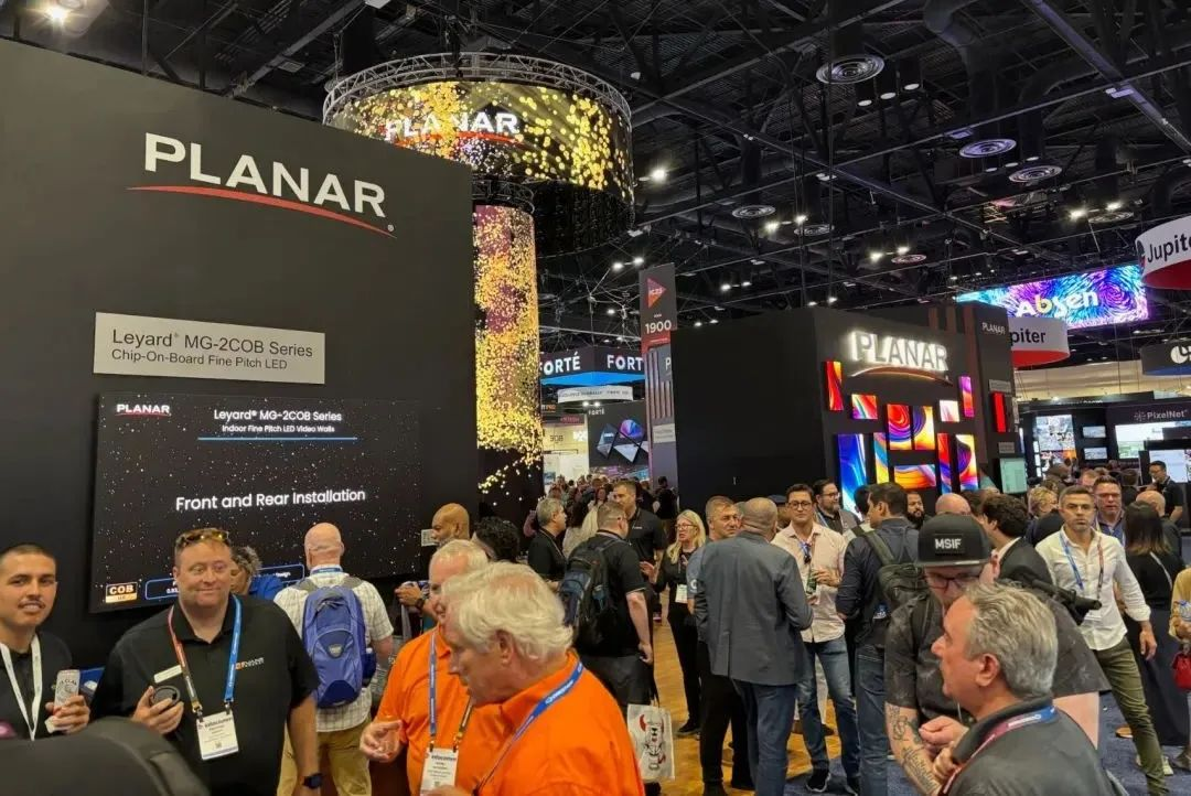 尊龙集团官网Planar震撼亮相美国InfoComm 2025，高端显示矩阵引领视听新纪元