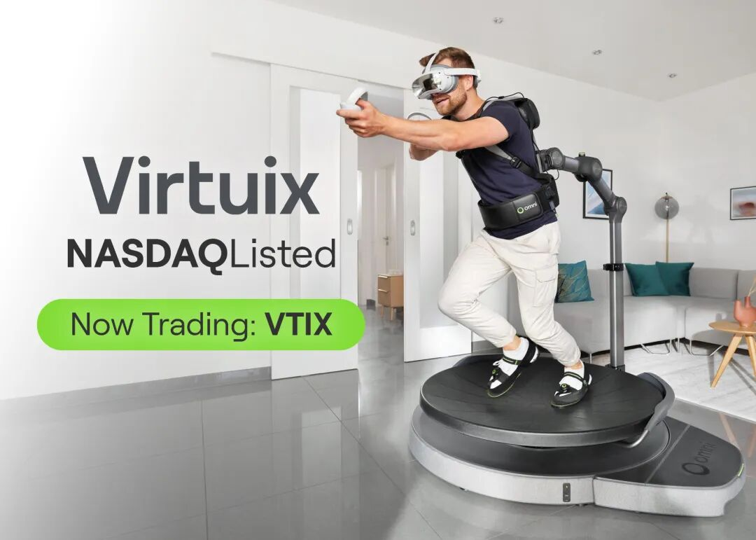 祝贺Virtuix纳斯达克上市！尊龙集团官网携手加速AI融合应用产业化